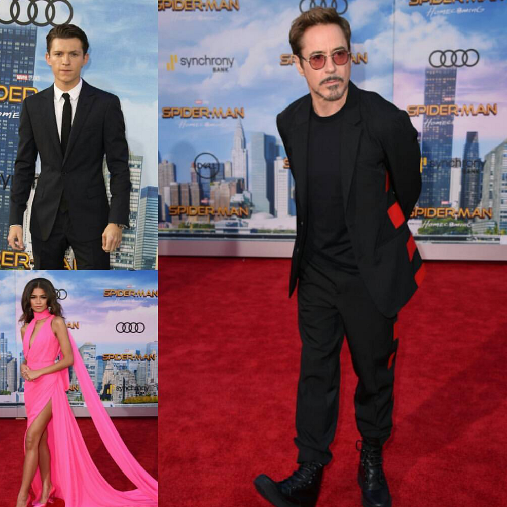 Biodata Tom Holland, Zendaya, Robert Downey Jr. - Biodata Artis